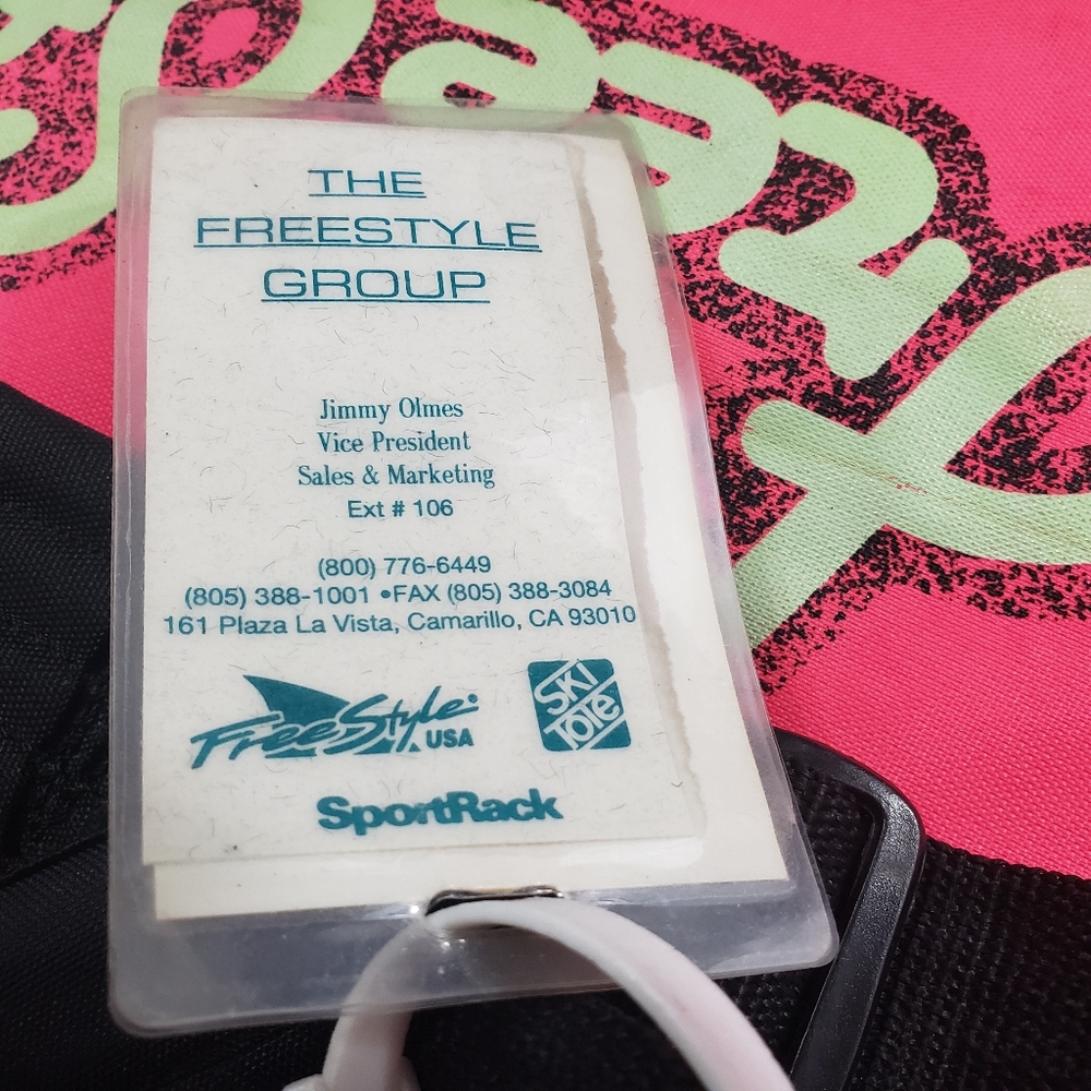 Vintage Bag Team Freestyle USA Sports Bag Used - Picture 13 of 14